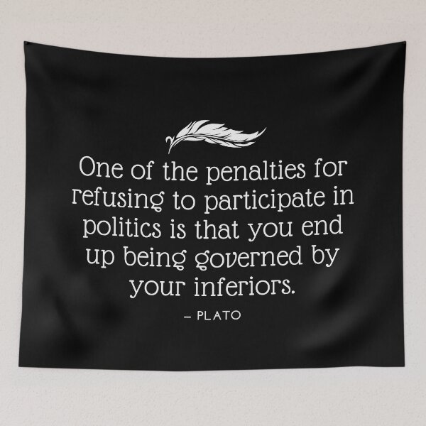 Item preview, Plato and Politics designed and sold by NRealm.