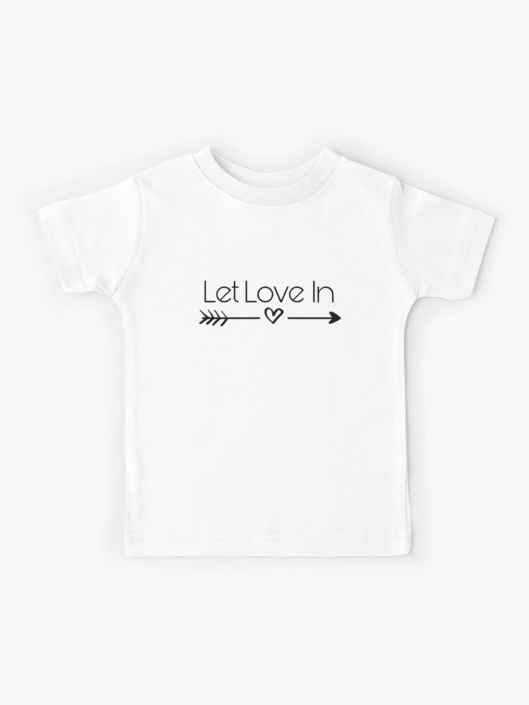 let love in t shirt