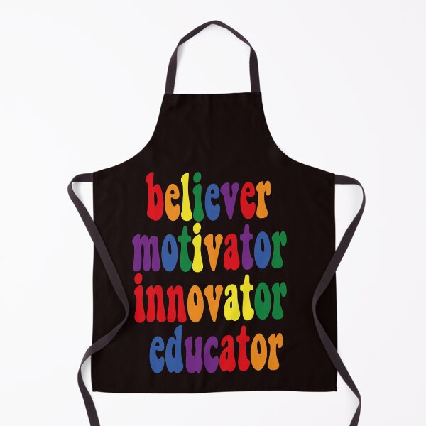 Item preview, Teacher Motivator Believer Innovator Educator designed and sold by shirtlees.