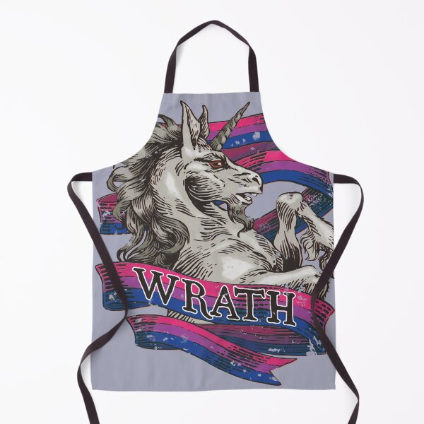 Item preview, Wrath Unicorn - Bisexual Pride designed and sold by StillWinter.
