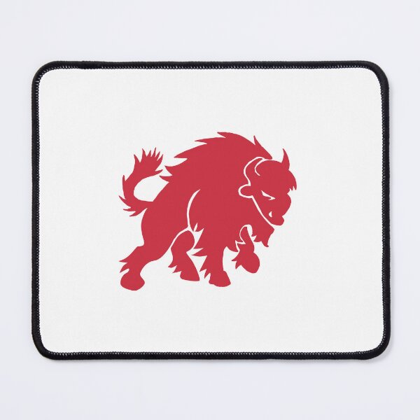 Item preview, Red Bison Emblem designed and sold by Nealoc.
