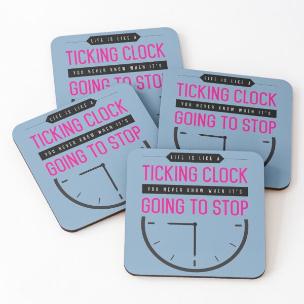 Item preview, Life is Like a Ticking Clock   designed and sold by HesterShields.
