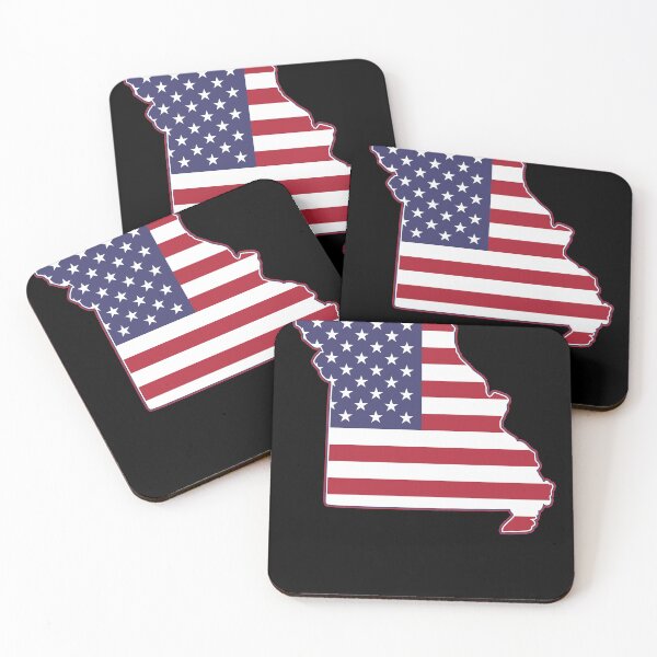 Item preview, State of Missouri USA American Flag Patriotic designed and sold by RoguePixel.