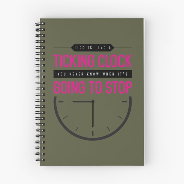 Item preview, Life is Like a Ticking Clock   designed and sold by HesterShields.