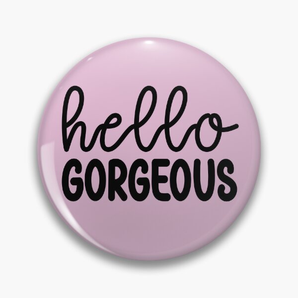 Item preview, Hello Gorgeous 3 - Quote in Script Calligraphy Typography  designed and sold by Cawaiico.