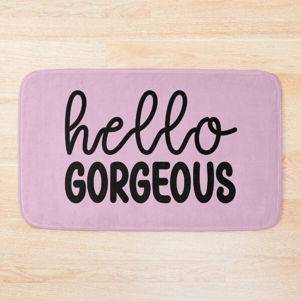 Item preview, Hello Gorgeous 3 - Quote in Script Calligraphy Typography  designed and sold by Cawaiico.