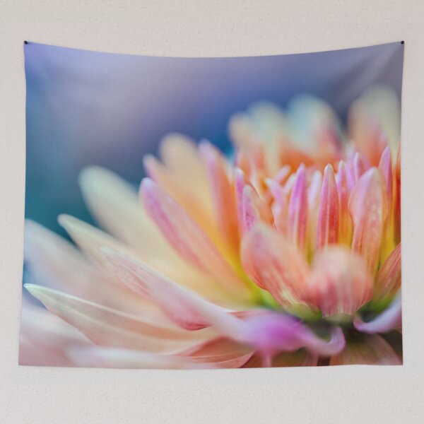 Item preview, Beautiful Pastel coloured Chrysanthemum close up designed and sold by CyaniRose.