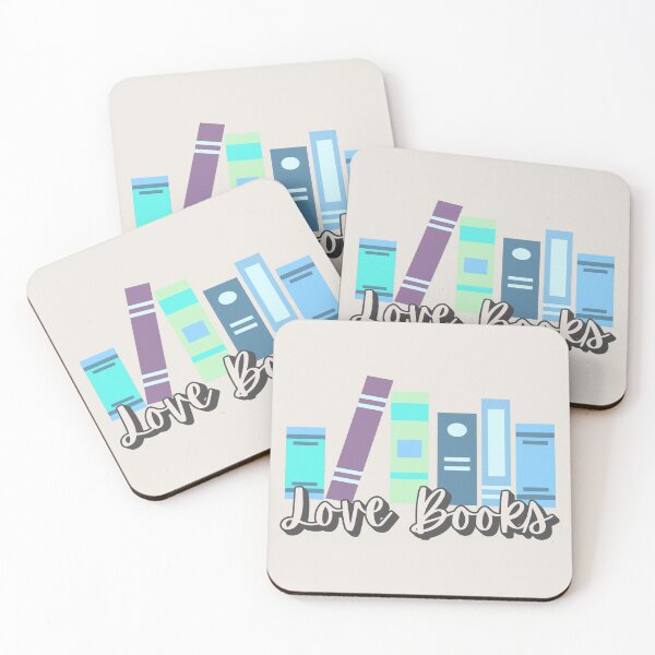 Item preview, Blue Love Books, Fun Book Lover Design For Eager Readers And Book Lovers designed and sold by TrulyEpoque.