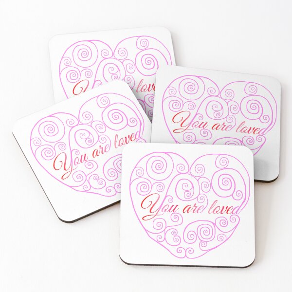 Item preview, You Are Loved Swirling Heart  designed and sold by Deborah Camp.