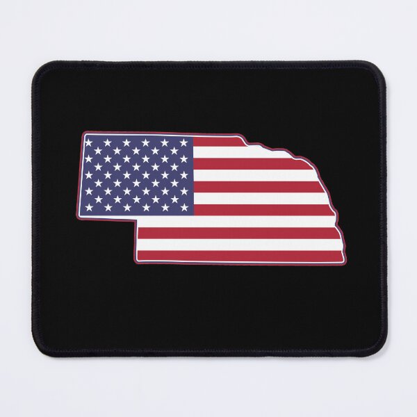 Item preview, State of Nebraska USA American Flag Patriotic designed and sold by RoguePixel.