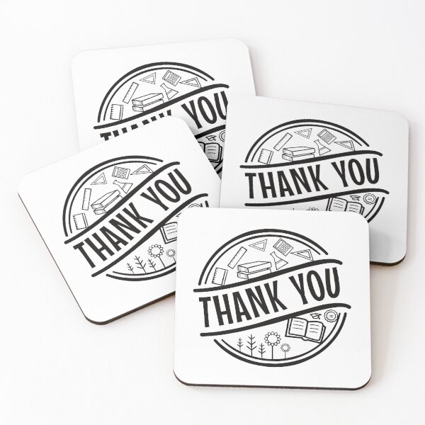 Item preview, Thank you teacher students designed and sold by Think4Prints.