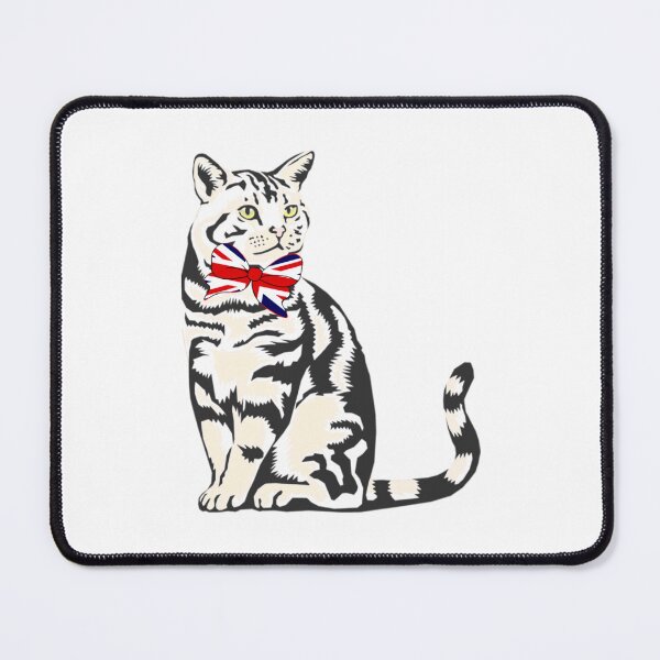 Item preview, Larry the Cat with bow tie - White designed and sold by INSOMNIAC101.