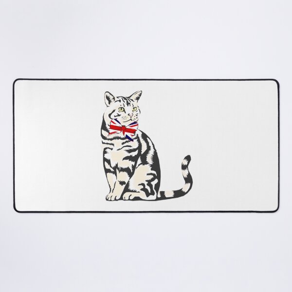 Item preview, Larry the Cat with bow tie - White designed and sold by INSOMNIAC101.