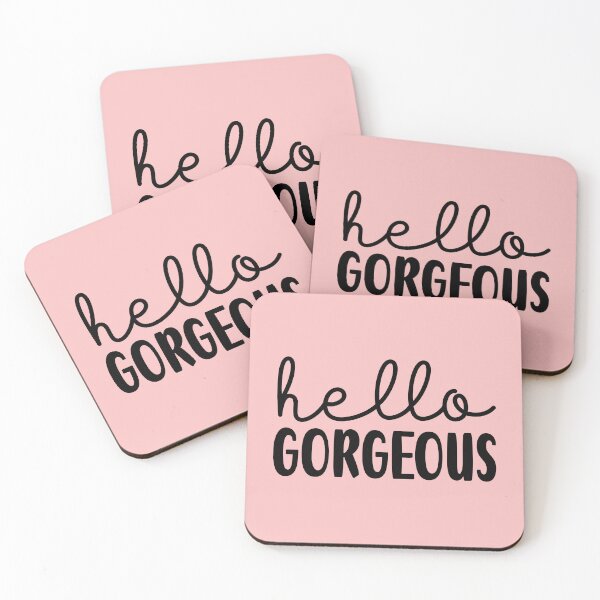 Item preview, Hello Gorgeous 4 - Quote in Script Calligraphy Typography  designed and sold by Cawaiico.