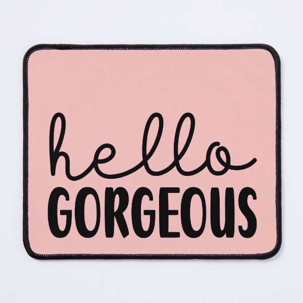 Item preview, Hello Gorgeous 4 - Quote in Script Calligraphy Typography  designed and sold by Cawaiico.