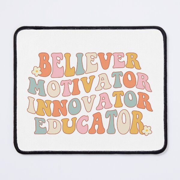 Item preview, Believer Motivator Innovator Educator designed and sold by Smart-Bee.