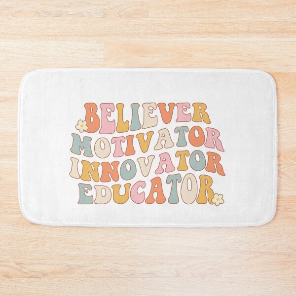 Item preview, Believer Motivator Innovator Educator designed and sold by Smart-Bee.