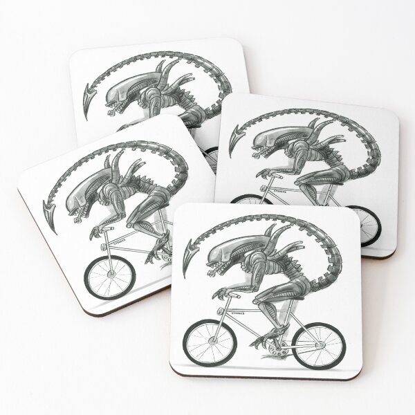 Item preview, Xenomorph on a bike designed and sold by artofSturges.