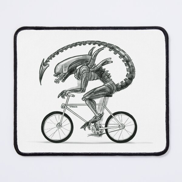 Item preview, Xenomorph on a bike designed and sold by artofSturges.