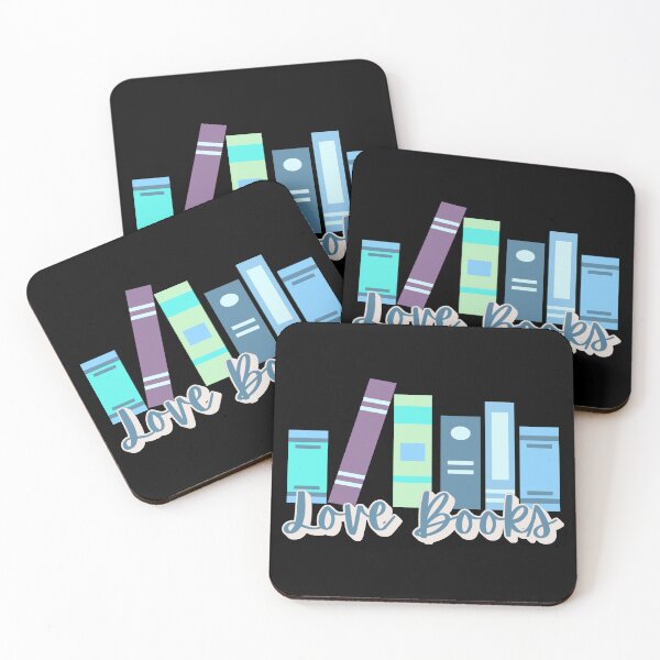 Item preview, Blue Love Books, Fun Book Lover Design For Eager Readers And Book Lovers designed and sold by TrulyEpoque.