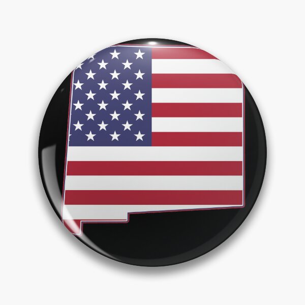 Item preview, State of New Mexico USA American Flag Patriotic designed and sold by RoguePixel.