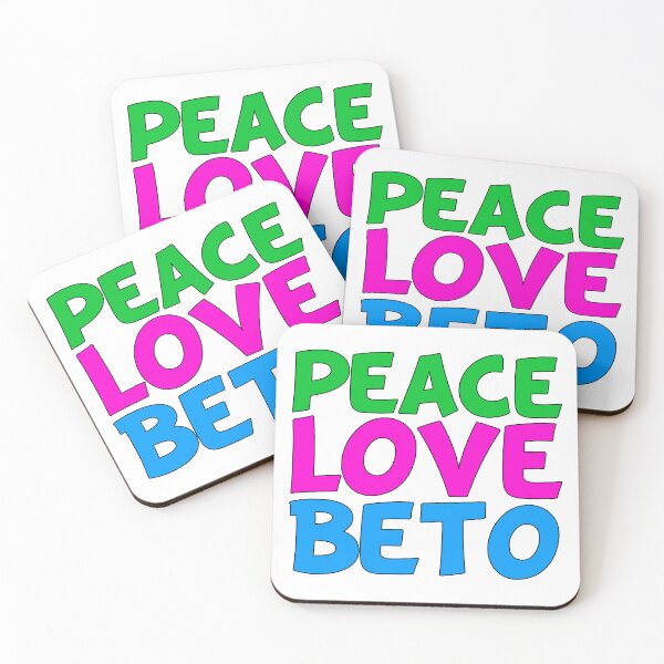 Item preview, Peace Love Beto designed and sold by Epic Love Designs.