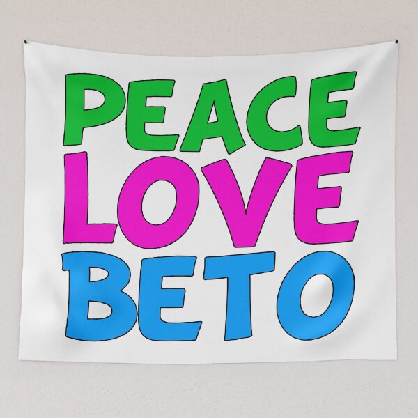 Item preview, Peace Love Beto designed and sold by Epic Love Designs.