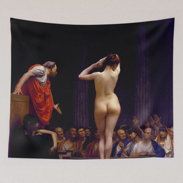 Item preview, A Roman Slave Market (ca 1884) Jean-Leon Gerome designed and sold by TeeARTHY.