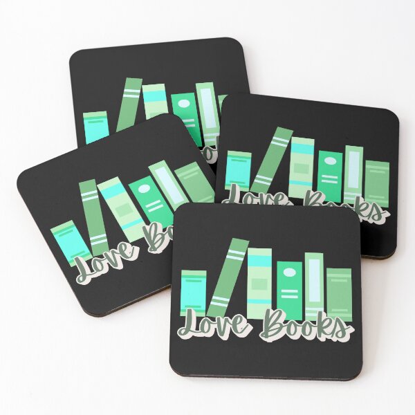 Item preview, Green Love Books, Fun Book Lover Design For Eager Readers And Book Lovers designed and sold by TrulyEpoque.