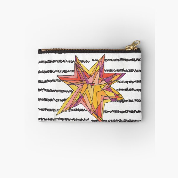 Item preview, Yellow Burst & Squiggly Lines designed and sold by Cheryl Houston Art.