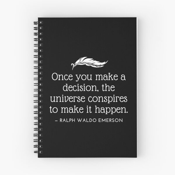 Item preview, Ralph Emerson Waldo Make a Decision designed and sold by NRealm.