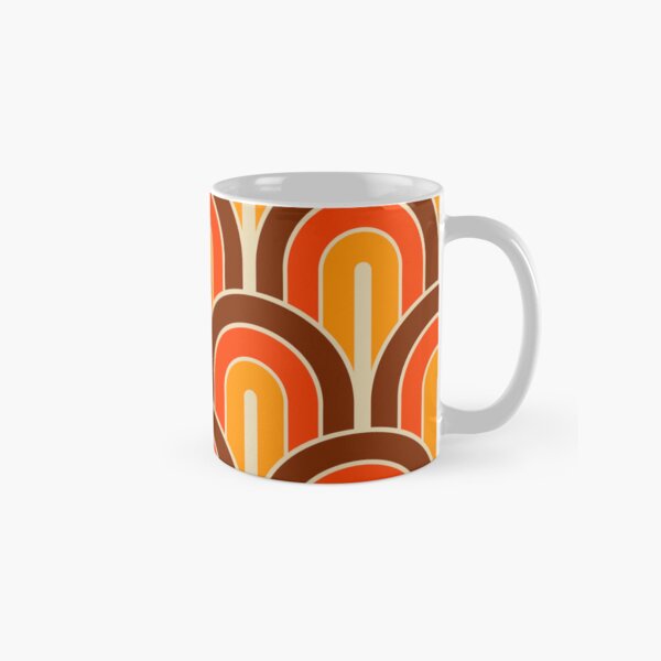 Item preview, Retro Gradated Geometric Fan Pattern 821 designed and sold by tonymagnerart.