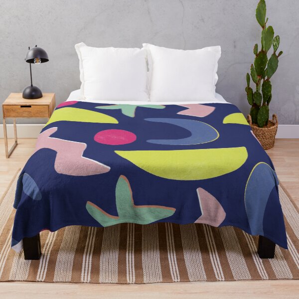 Item preview, Risograph Abstract - Navy designed and sold by sylviabosky.