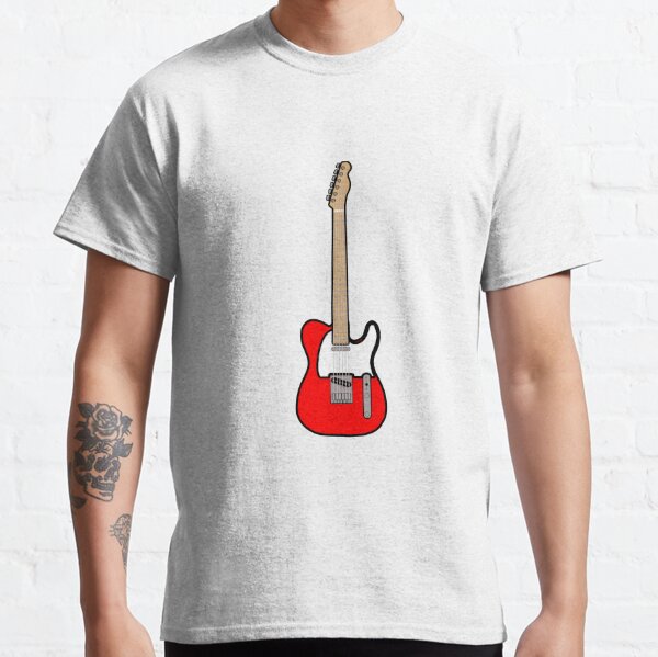 Guitar Pick Red Burst Raglan T-Shirt - Classic Albums Live