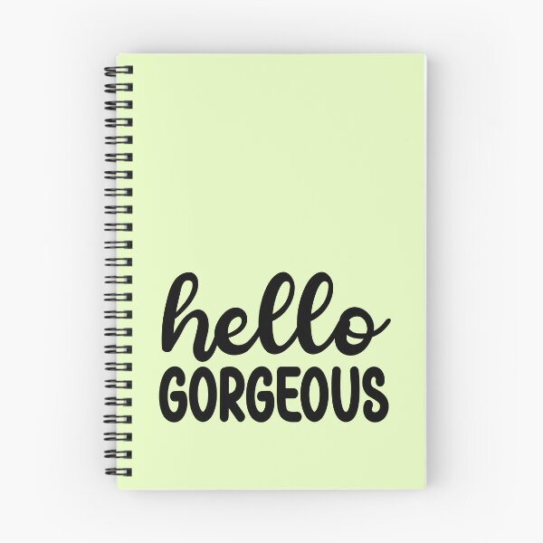 Item preview, Hello Gorgeous 5 - Quote in Script Calligraphy Typography  designed and sold by Cawaiico.