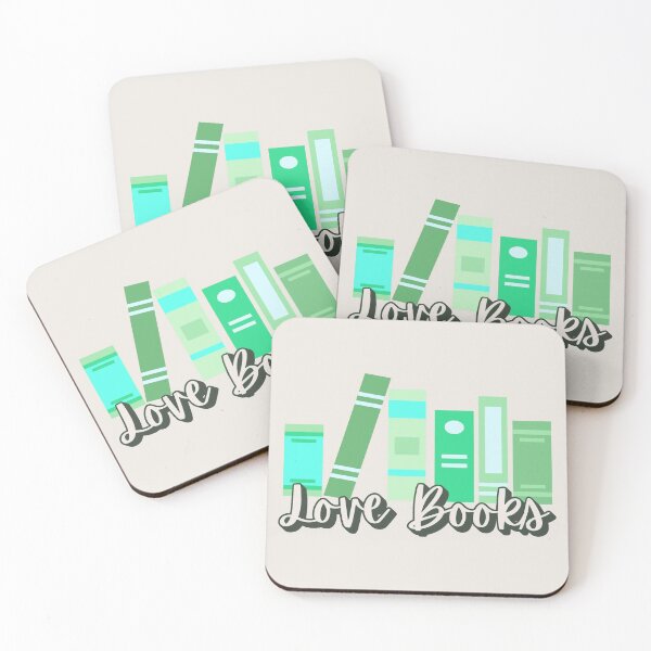 Item preview, Green Love Books, Fun Book Lover Design For Eager Readers And Book Lovers designed and sold by TrulyEpoque.