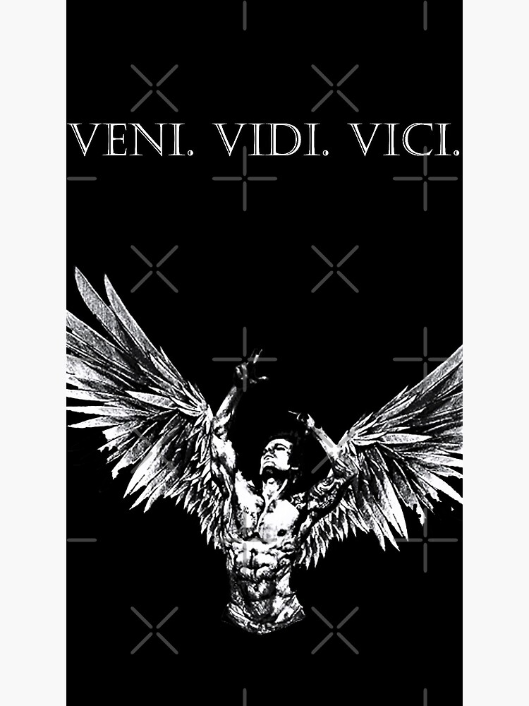 Can someone make a high quality vector of Zyzz's Veni Vidi Vici tattoo? :  r/PhotoshopRequest