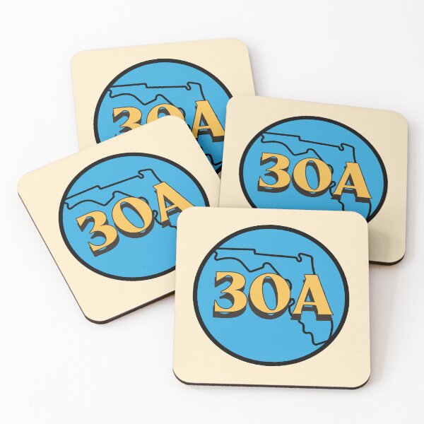Item preview, 30A - Seaside Florida Emerald coast designed and sold by Paperfly Studio.