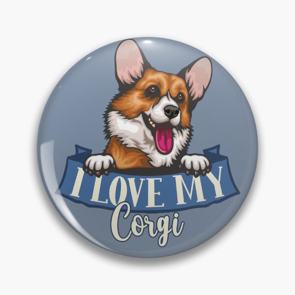 Item preview, I Love My Corgi - Pembroke and Cardigan Welsh Corgi Owners designed and sold by DebbisPalette.