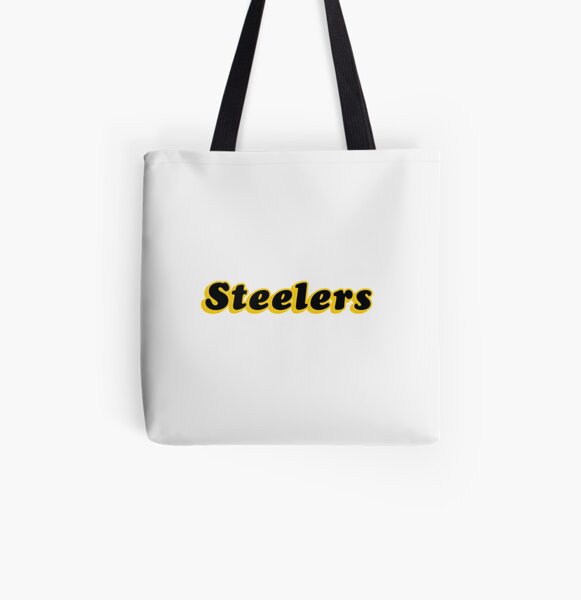 NFL Team Logo Reusable Pittsburg Steelers Tote Grocery Tote