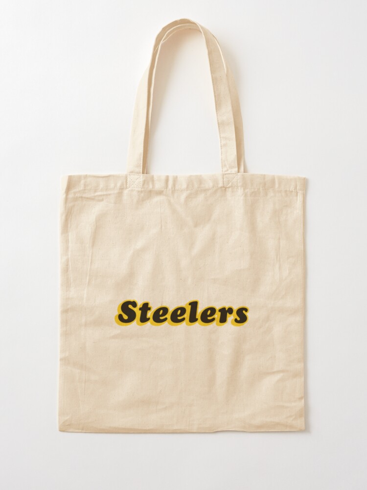 NFL Team Logo Reusable Pittsburg Steelers Tote Grocery Tote