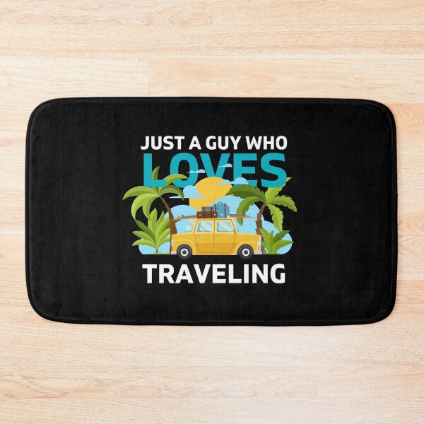 Item preview, Just a guy who loves traveling  designed and sold by MudPuppet.