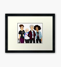 cool queer clique Framed Print