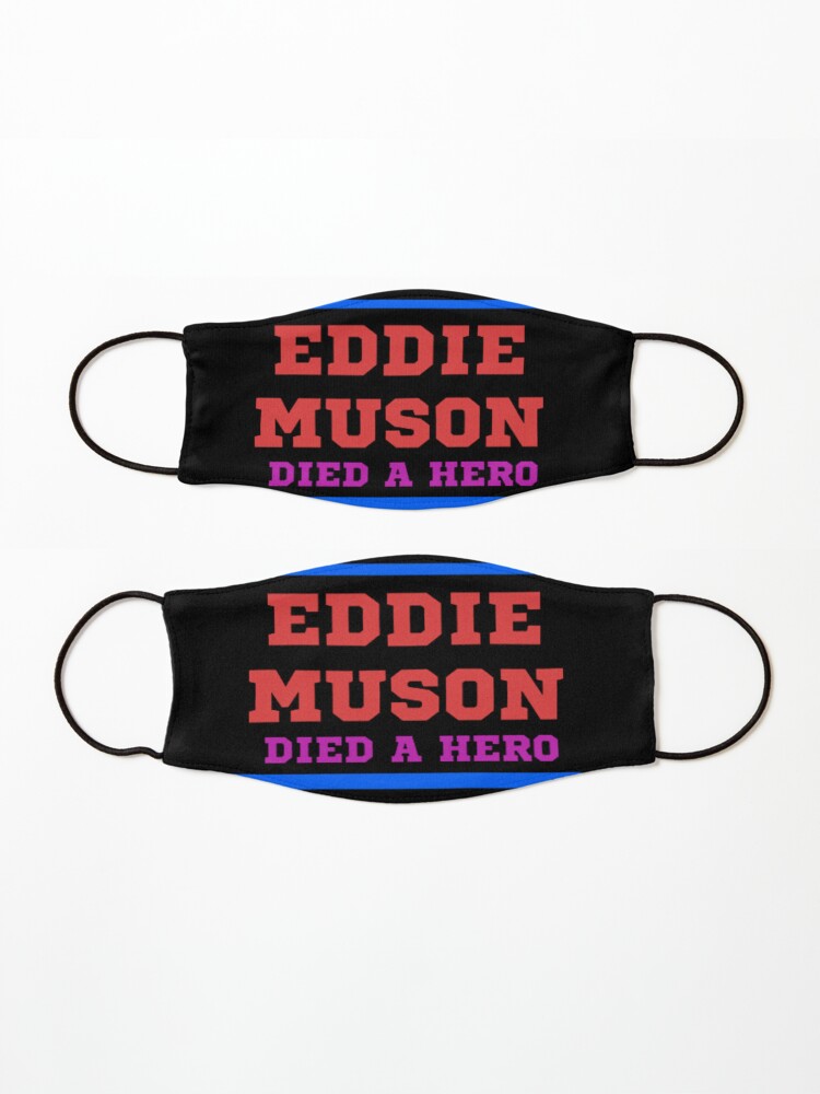 Alternate view of Eddie Died a Hero Mask