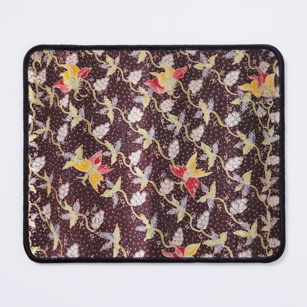 Item preview, Indonesia handmade-hand-drawn butterfly floral grape fruit Lasem cotton batik tulis fabric designed and sold by Morcawork.