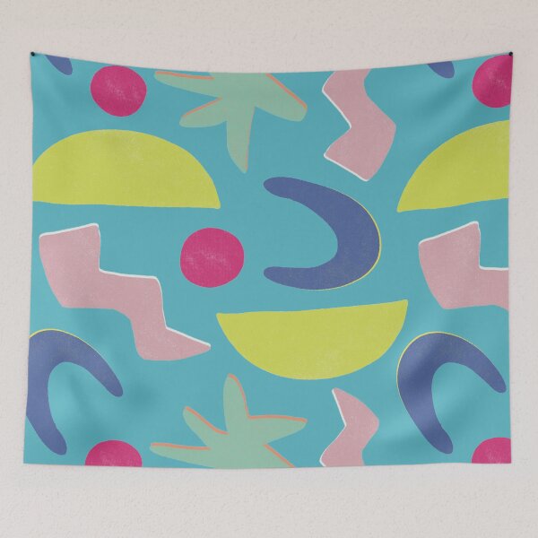 Item preview, Risograph Abstract - Light Blue  designed and sold by sylviabosky.