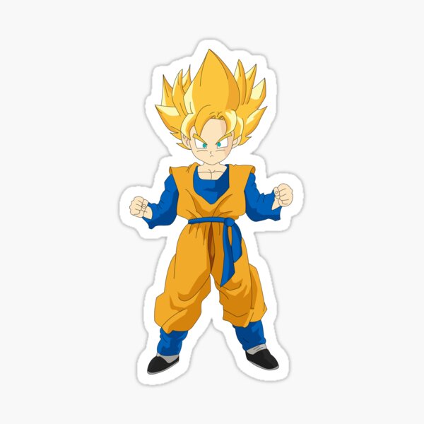 Goku super saiyan Dragon Ball Z Sticker by Gokupvv