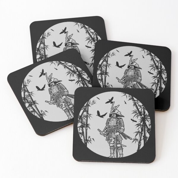 Item preview, Japanese Bamboo Forest Samurai Silhouette designed and sold by ThisIsMugLife.