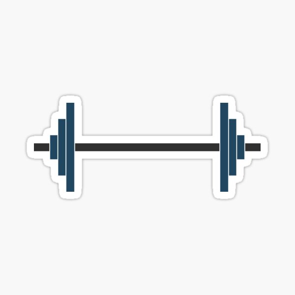 Barbells Sticker