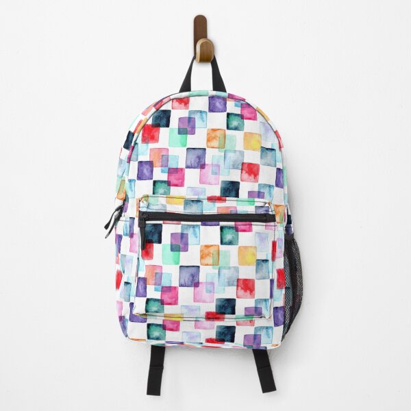 Item preview, Watercolour Rainbow Checks designed and sold by Tangerine-Tane.